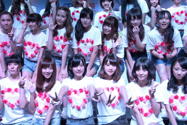 snh48二期生招募落幕 34名萌妹子将接受培训