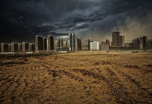 鄂尔多斯楼市崩盘照片 鄂尔多斯房地产崩盘之