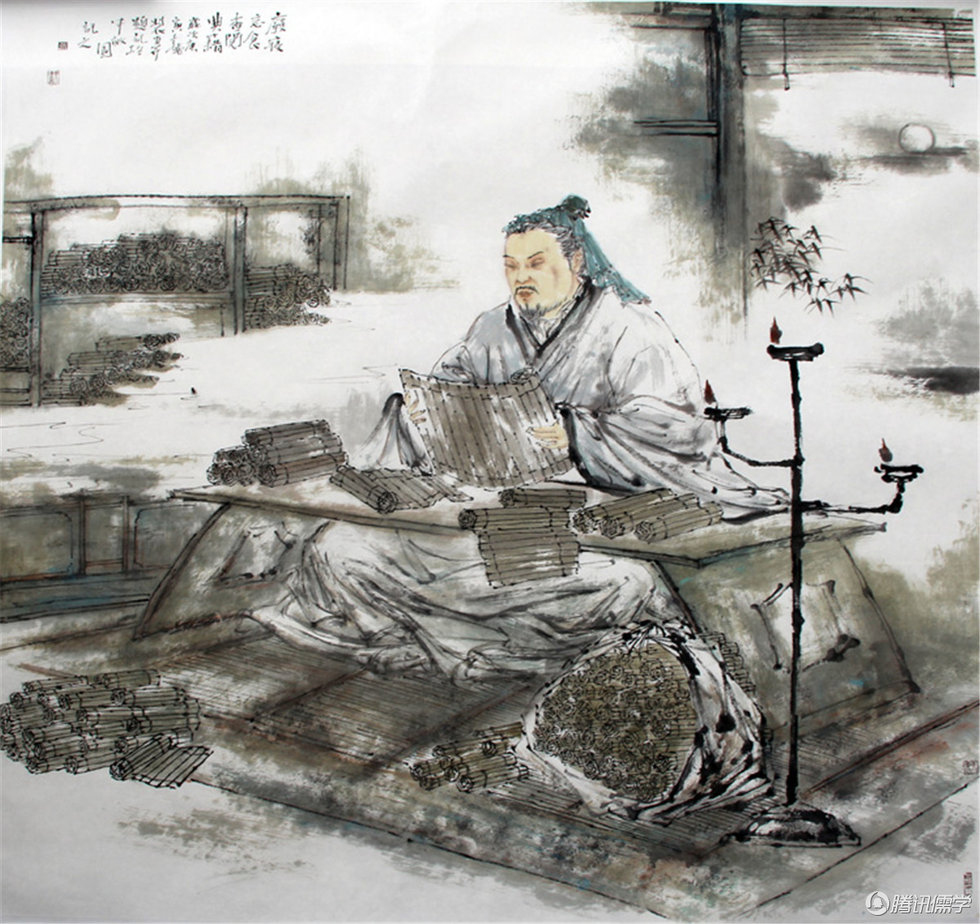 二十四幅国画解读经学大师许慎生平