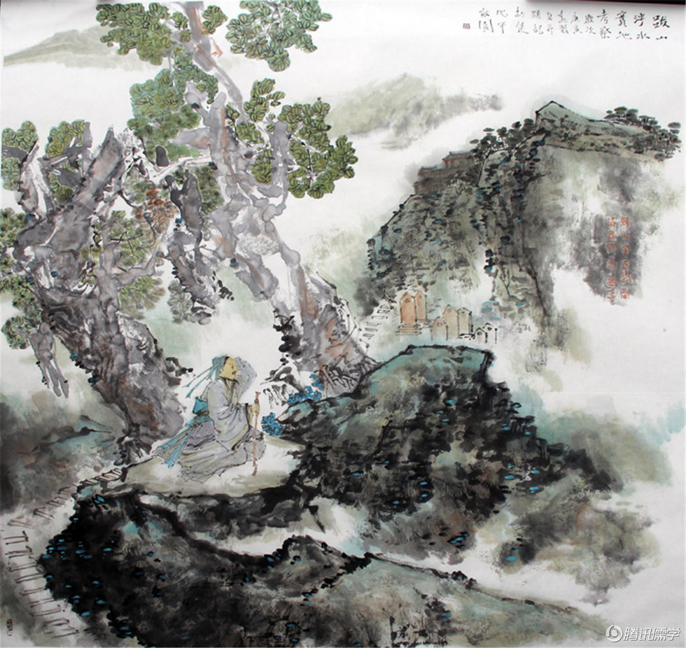 二十四幅国画解读经学大师许慎生平