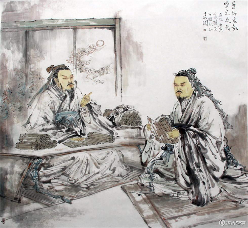二十四幅国画解读经学大师许慎生平