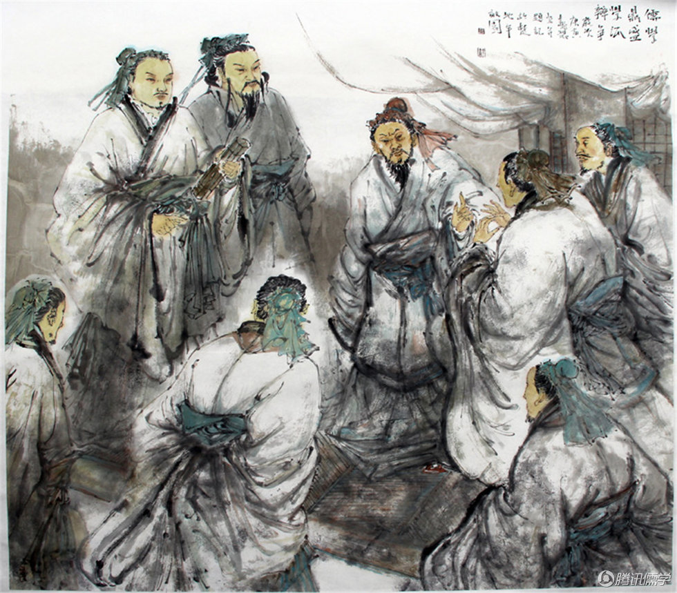 二十四幅国画解读经学大师许慎生平