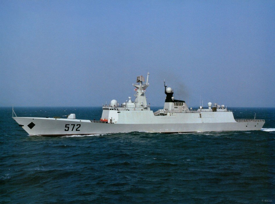 054a级572衡水号隐身导弹护卫舰