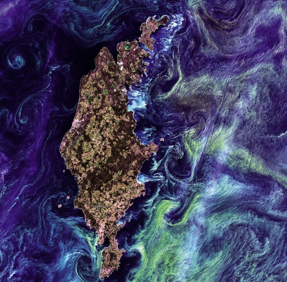 卫星遥感地图看地球面临的严峻挑战 - 摄影贴图