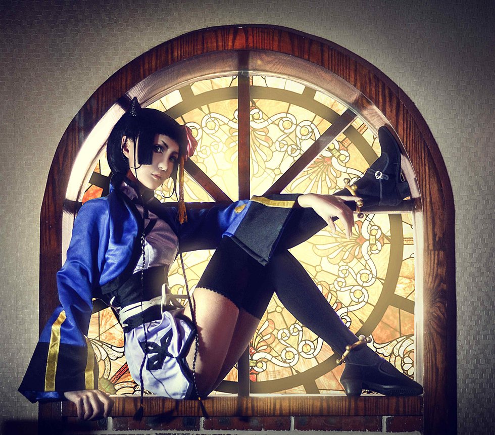 《黑执事》蓝猫唐装COS精美图集