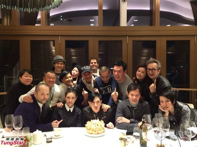 张家辉明迎49岁生日 张学友梁朝伟为其庆生