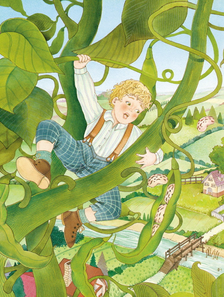 彩绘世界经典童话·杰克和仙豆