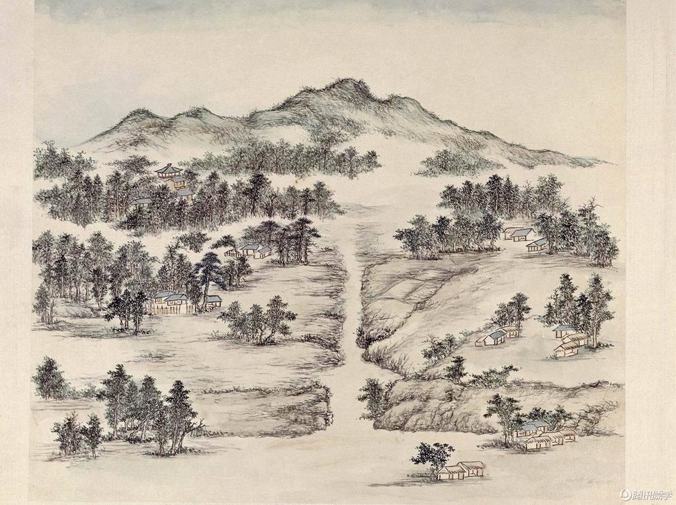 200年前北京最美八景:清张若澄《燕山八景图》