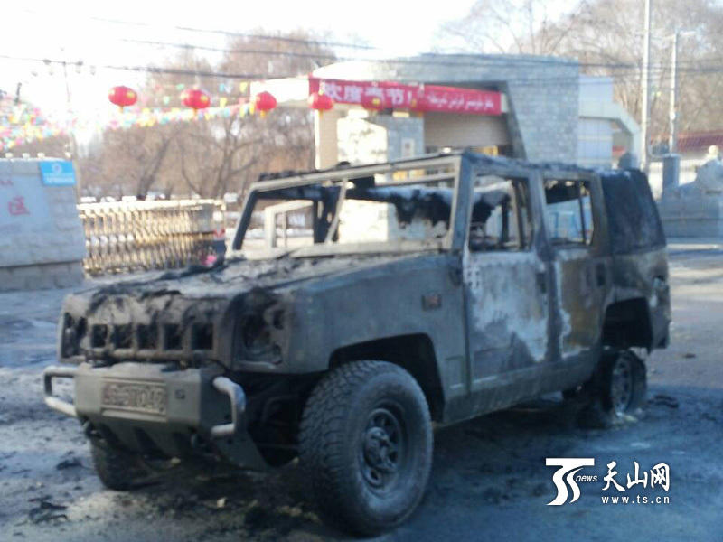 高清图—新疆阿克苏地区乌什县遭恐怖袭击 8人被击毙