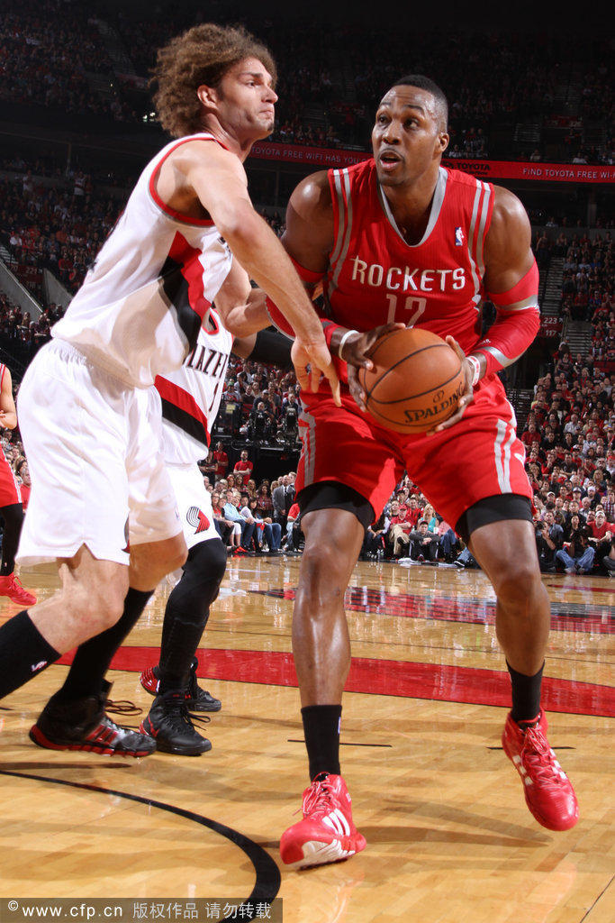 开拓者绝杀火箭图片