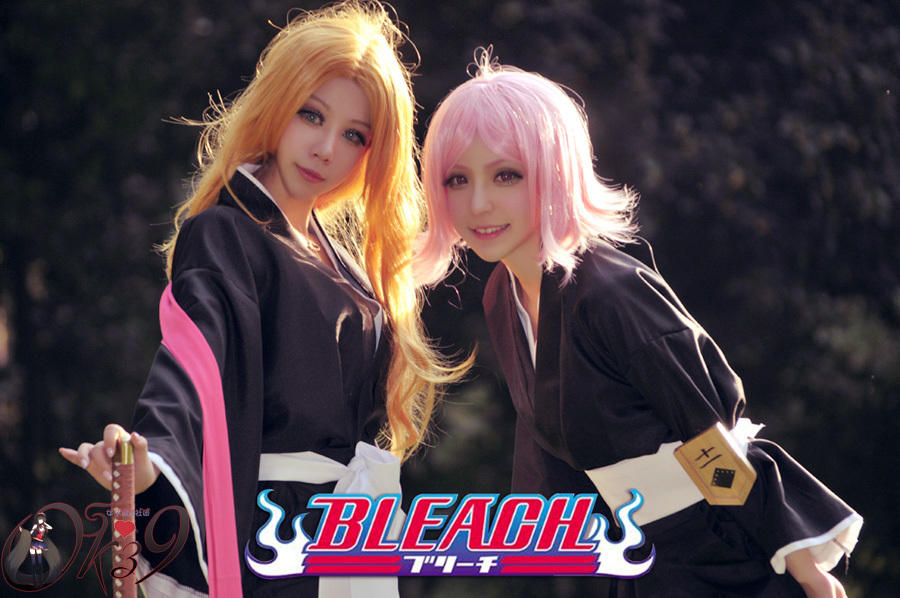 《死神》草鹿八千流与松本乱菊2人COS [8P] -