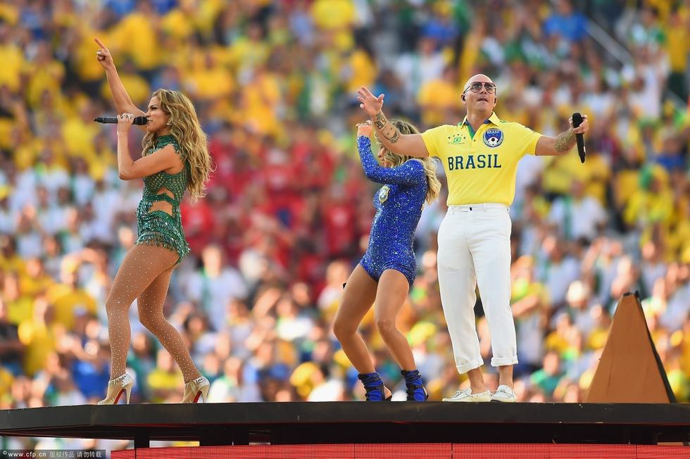 高清:2014巴西世界杯开幕式 同享足球盛宴-世