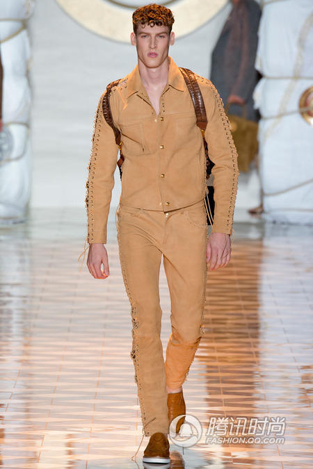 Versace 2015春夏米兰男装周 异域风味的土豪