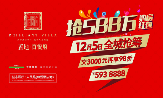 置地·百悦府588万购房红包等你来抢_房产-安