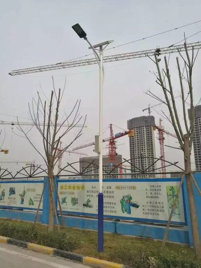 3月1日,安阳市建筑施工工地扬尘治理规范观摩
