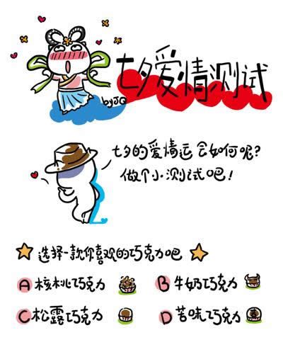 漫画七夕<em>爱情</em>小<em>测试</em>_<em>爱情</em>考验_星座_腾讯网