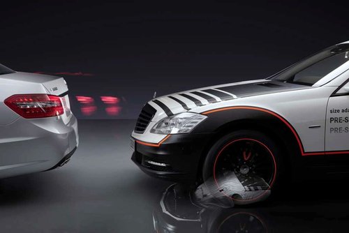 奔驰将发布 esf 400 hybrid试验安全车_海外新车