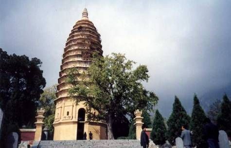 我国现存年代最早的密檐式砖塔-嵩岳寺塔_综合