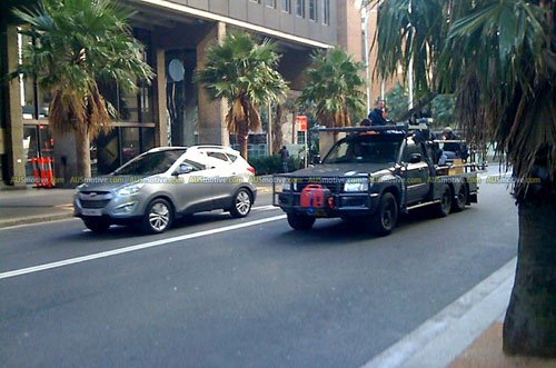 2011款途胜量产版谍照曝光 或2011年国产