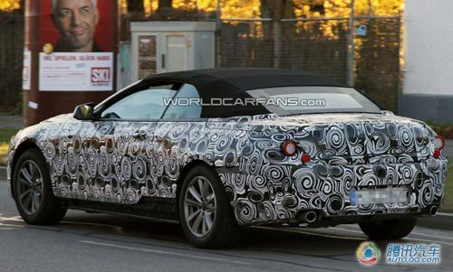 宝马新一代6系谍照曝光 分软顶和硬顶敞篷