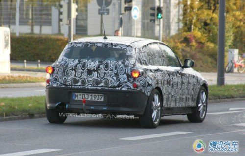宝马新一代1系谍照再次曝光 更多信息披露