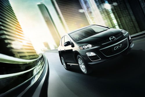 马自达Mazda CX-7、Mazda3两厢亮相车展