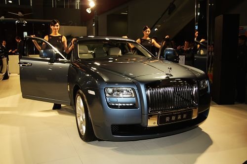 劳斯莱斯四门超豪华轿车古思特广州首展_进口