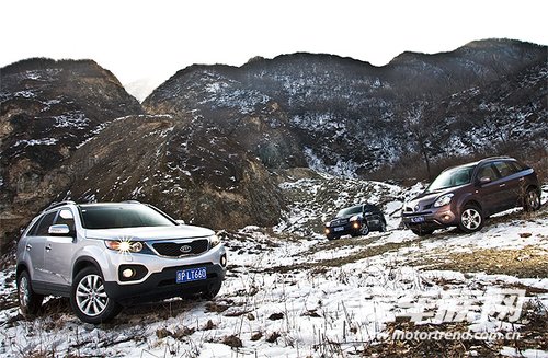 选择没有对与错 索兰托vs.科雷傲vs.RAV4