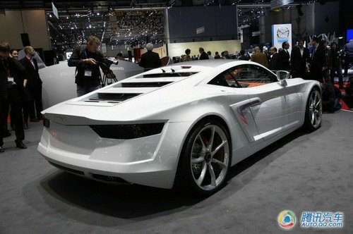 基于奥迪R8 Hispano Suiza改装车亮相日内瓦