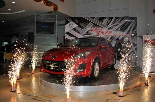 进口Mazda3两厢发布会“湖南首映礼”