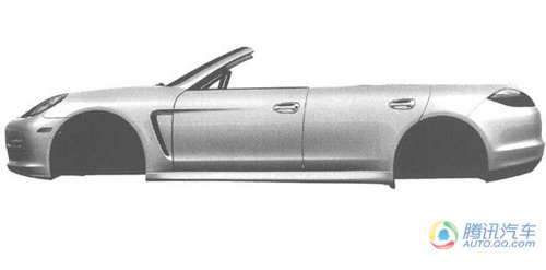 专利图揭示保时捷Panamera敞篷车设计