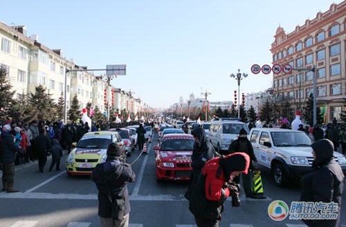 感受漠河 中国拉力锦标赛冰雪拉力赛开赛