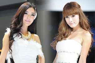 2011廣州車展海量美艷車模