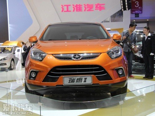 广州车展即将上市 江淮瑞鹰Ⅱ谍照曝光