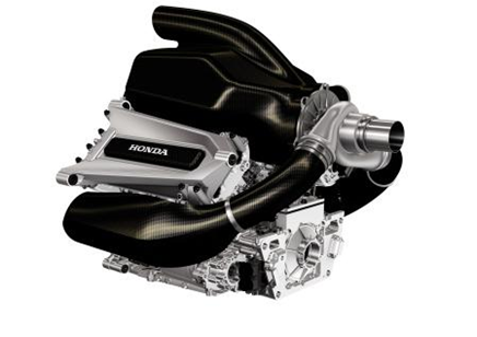 本田Honda首次公布F1赛车动力单元影像