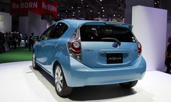 丰田prius c东京车展全球首发 定名aqua