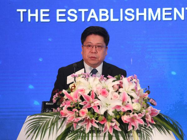 中国汽车技术研究中心有限公司副总经理吴志新致辞