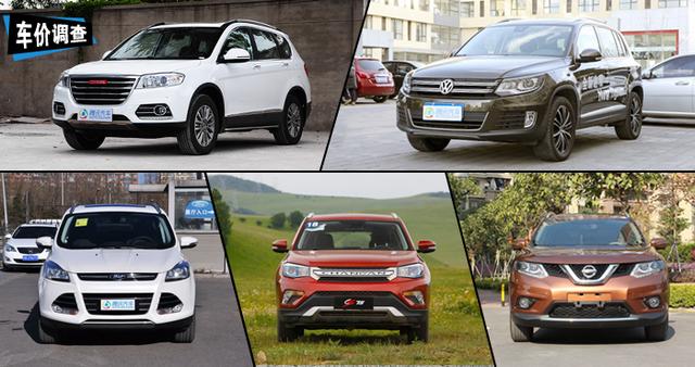 途观降价1.5万 6月SUV销量前5车型行情一览