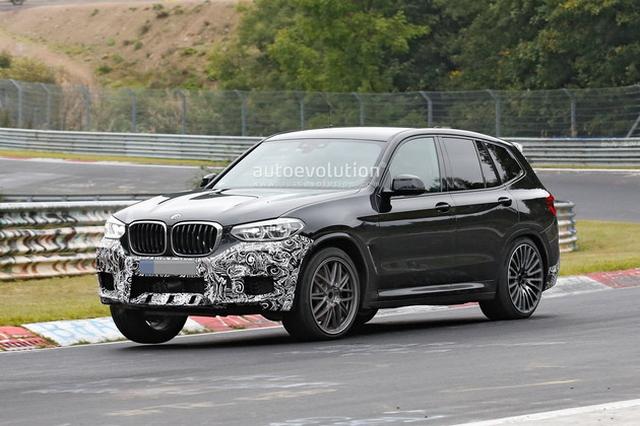 AMG GLC 63要小心了!宝马X3 M路试谍照曝光
