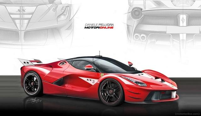 法拉利LaFerrari XX效果图曝光 12月发布
