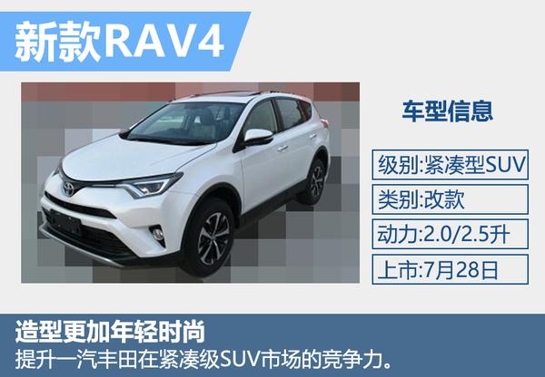 日系品牌下半年推25款車 含多款全新SUV