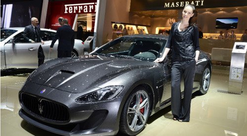 玛莎拉蒂全新四座跑车日内瓦车展全球首发