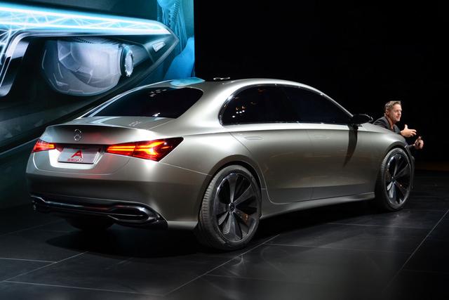 未来A级三厢 奔驰Concept A Sedan全球首发