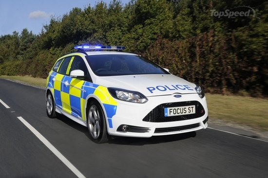 福特在英国发布福克斯st警车版