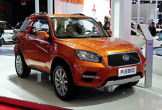 [新车上市]新款永源a380售7.98-10.58万元