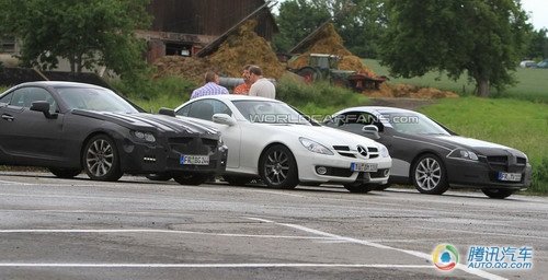 2012款奔驰SLK谍照曝光 采用全新造型