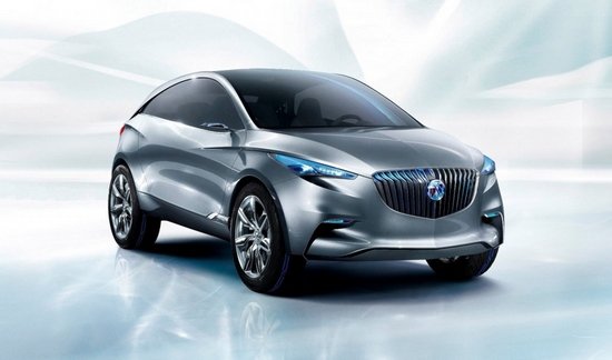 2011年上海车展发布的别克envision概念车