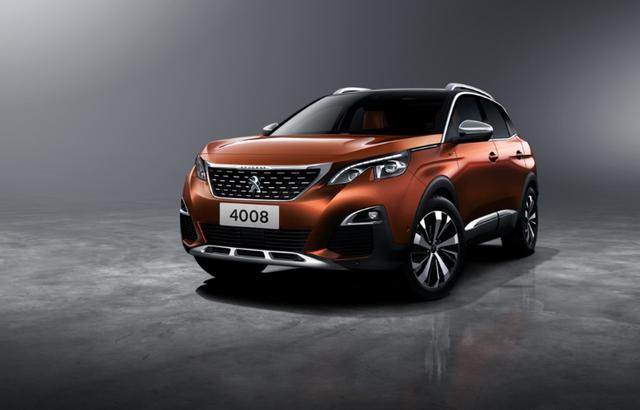 东风标致4008官图发布 实车成都车展首发