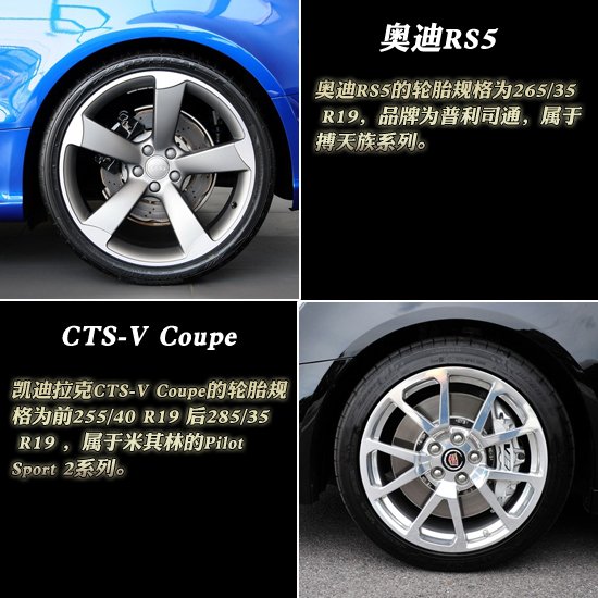 风格的碰撞 奥迪RS5全面对比凯迪拉克CTS-V Coupe
