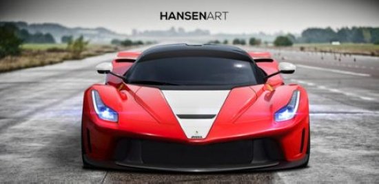 [海外车讯]曝法拉利LaFerrari EVOXX效果图